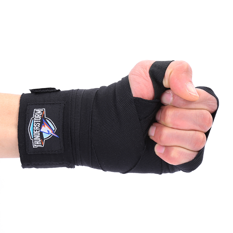 Boxing bandages home adult children Sanda Muay Thai sports wrapped hand with micro-elastic professional bandages to protect hands and feet