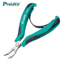 Taiwan Proskit PM-396I stainless steel toothless curved nose pliers curved nose pliers imported