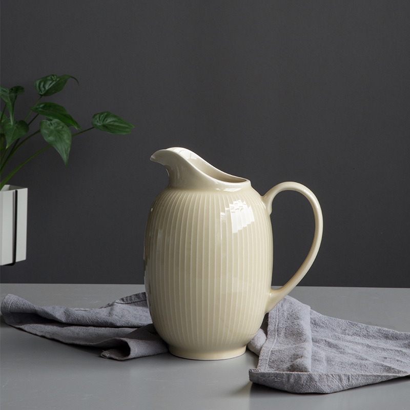 Lototo cold ceramic kettle domestic large capacity teapot Nordic high - temperature cold boiled water kettle contracted the kettle