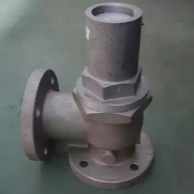 Red Wuhuan original 550-13 diesel mobile screw air compressor accessories Minimum pressure valve flange MPVL50F