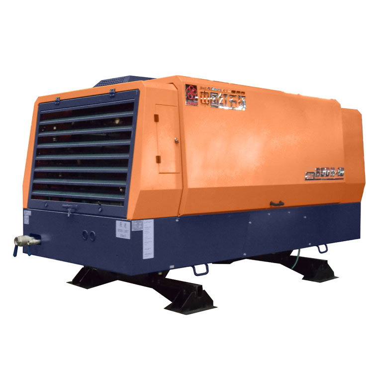 Manufacturers direct sales of red five ring medium diesel fixed screw air compressor XHG650H-16