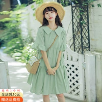 Летнее платье, кукла, подходит для подростков, кукольный воротник, А-силуэт, коллекция 2022