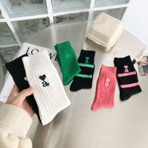 Sports Letter Embroidery Simply College Japanese Street Wind