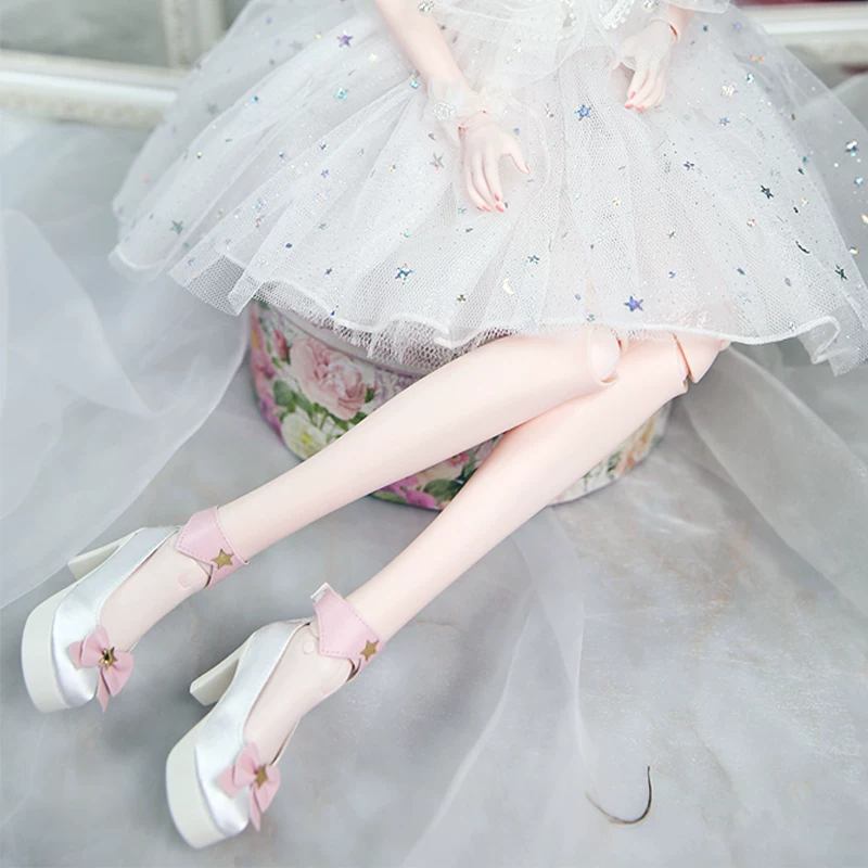 Обувь для куклы BJD 60 см sd SD Ning Keba кукла с туфлями на каблуке 3-точечные высокие сапоги маленькие белые туфли плоские вышитые туфли
