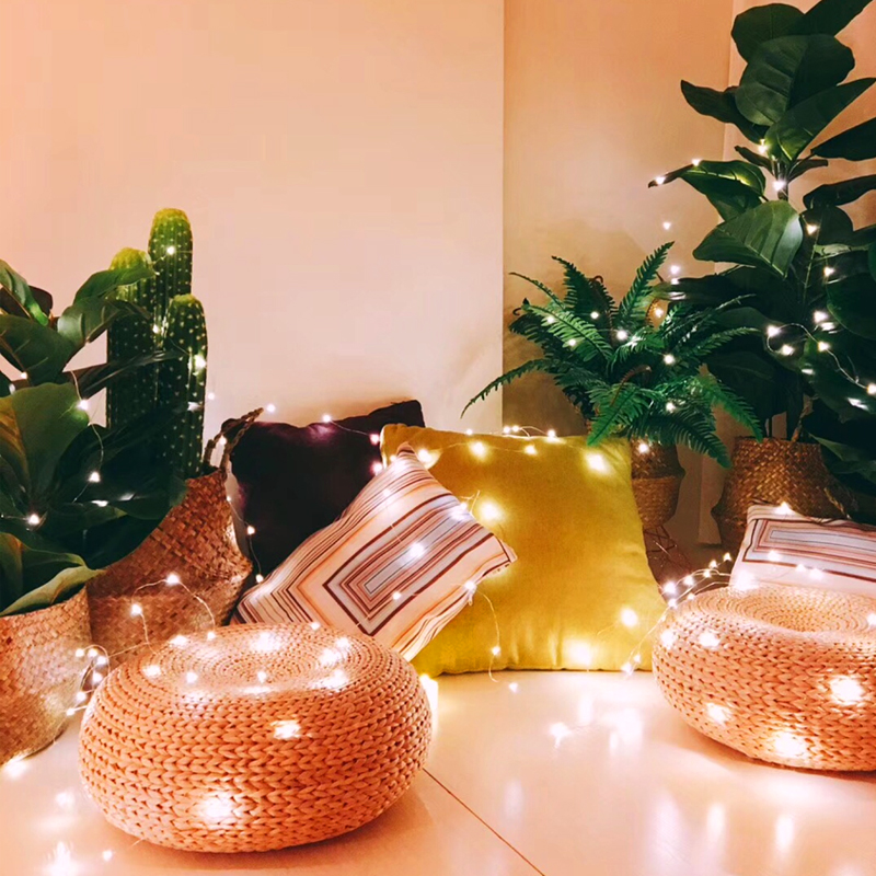 Christmas Decorations Light Usb Colorful Lights Stars lantern Ins net Red Teenage Hearts Room Bedrooms ARRANGED SMALL LIGHT STRINGS