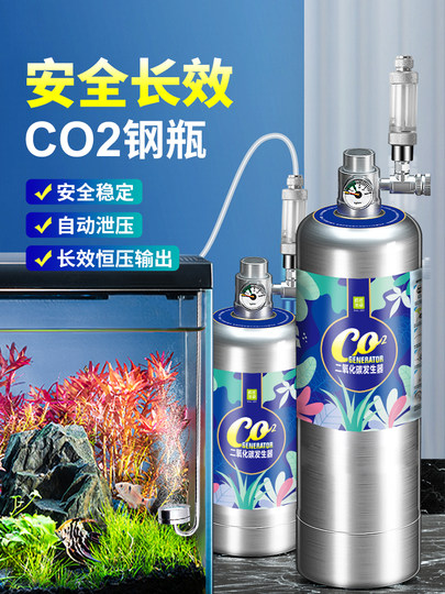 Crazy water plant carbon dioxide small cylinder grass tank set fish tank special homemade high-pressure cylinder co2 generator