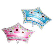 Birthday party Crown balloon mall Hotel KTV dress up shop celebration decoration party layout aluminum film balloon