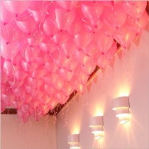10 inch 2 2 grams thick pearlescent balloon Birthday party decoration Tanabata wedding room decoration floating air ball