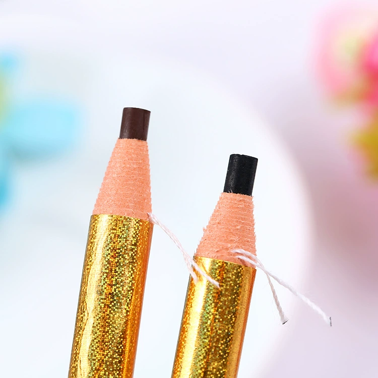 Hengsi bút chì lông mày chính hãng 1818 cáp chống thấm nước bền studio đặc biệt không thấm nước lõi cứng không dễ đánh dấu màu dễ rách - Bút chì lông mày / Bột / Stick chì kẻ mày haozhuang