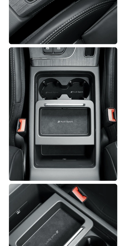 Fanxi thích hợp cho Audi Q5L cốc nước khe cửa phụ kiện trang trí ô tô phụ kiện nội thất ô tô sửa đổi Daquan vè che mưa vè che mưa