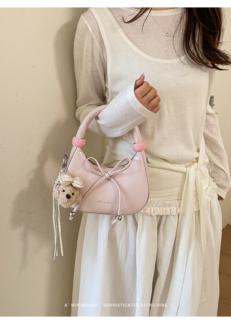 Exquisite Women's Versatile Crossbody Bucket Bag Small Tote_voghion.com