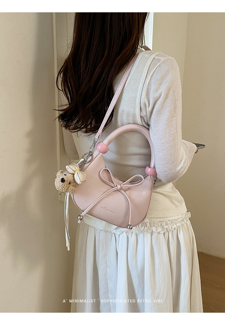 Exquisite Women's Versatile Crossbody Bucket Bag Small Tote_voghion.com