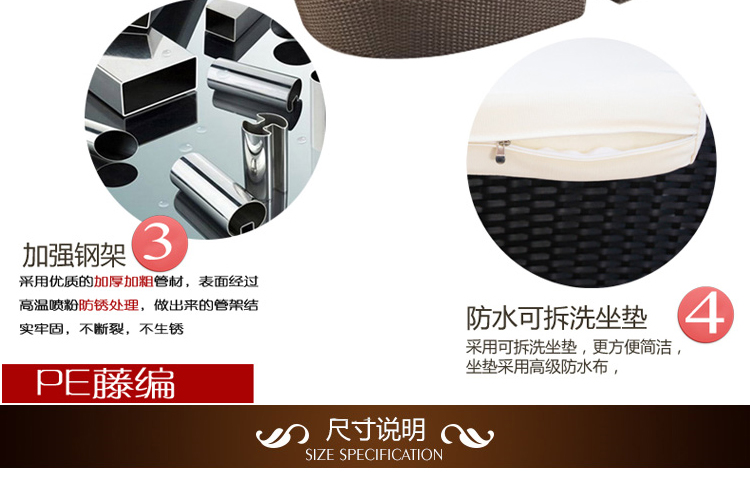 Giường đơn ban công giường vườn giường có thể ngả biệt thự sân vườn hồ bơi mái hiên ngoài trời bàn ghế ngoài trời đẹp