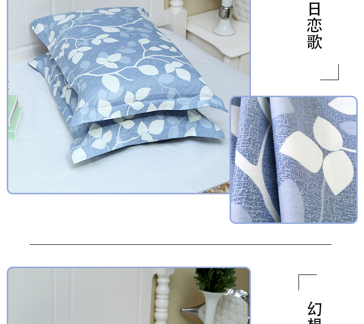 Vỏ gối bằng vải cotton Bộ lõi gối Bộ vỏ gối bằng vải bông 48 * 74 gối tựa sofa