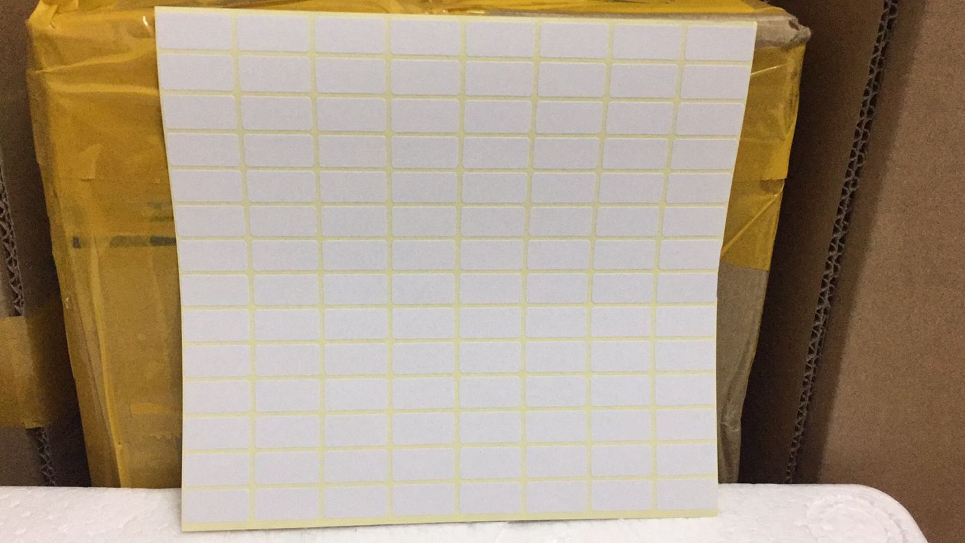 1680 sticker 244 sticker A5 adhesive label paper printing labels 10 * 20MM than 20MM models optional