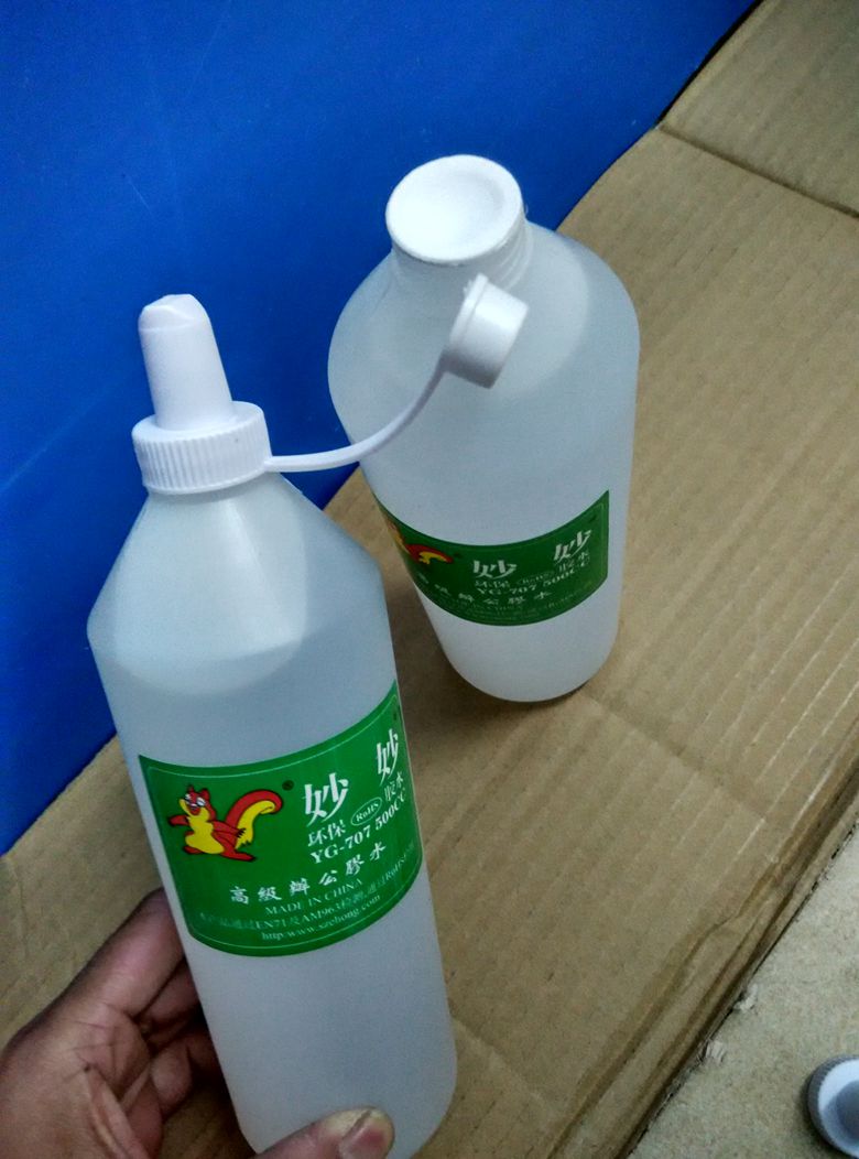  Liquid Glue Sticky Credentials Large Capacity Glue Brilliant 707 Office glue 500 ml