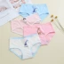 100% cotton đồ lót cô gái đàn hồi thoải mái giữa eo cotton gợi cảm màu rắn kháng khuẩn Nhật Bản hộp quà tặng - Bộ quà tặng