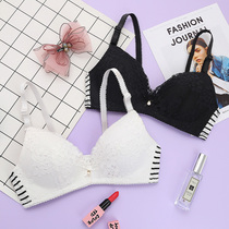 Lingerie Suit Women No Steel Ring Bra Poly thin Lace Sexy Students High School Young Girls Receive Subbreast Milk bra