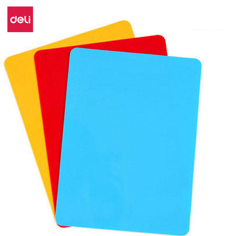 Deli stationery copy board a4 writing pad High quality writing board 297*198mm plastic pad splint 9353