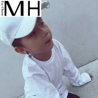 Children's earrings without holes, magnetic earrings, children's hip-hop matching, parent-child earrings, boys' hip-hop accessories, trendy brands