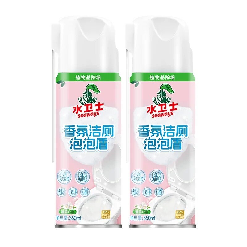 水卫士香氛洁厕泡泡盾350ml*2瓶