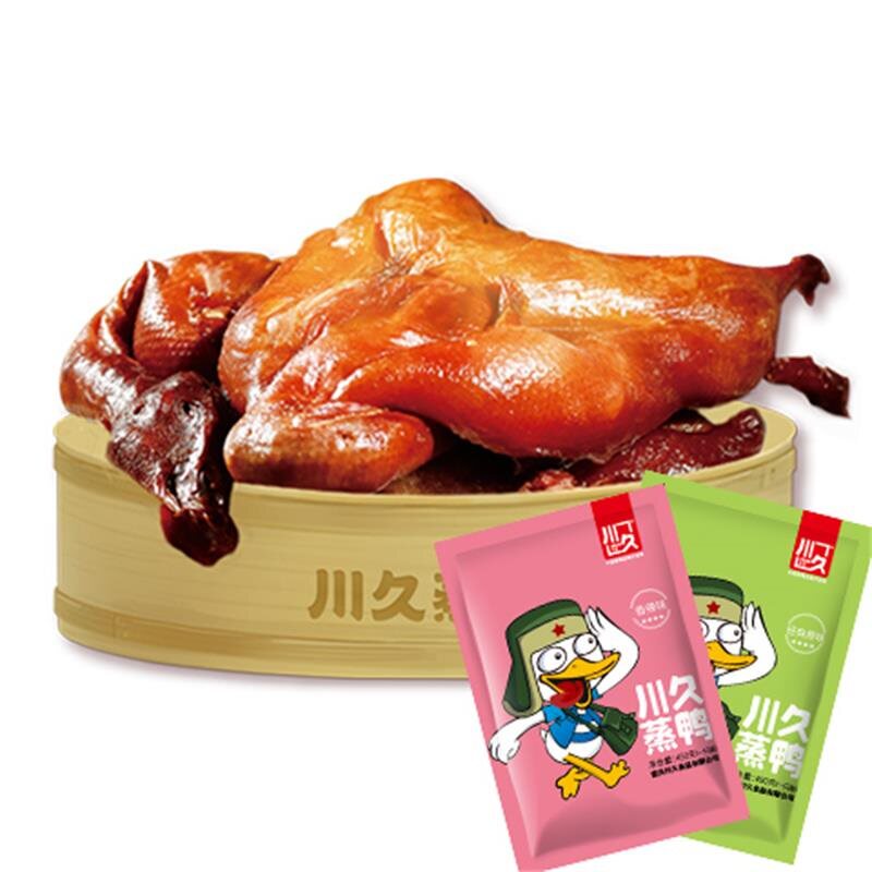 川久蒸鸭重庆市非遗整只手撕蒸鸭开袋即食熟食鸭肉烤鸭卤鸭酱板鸭