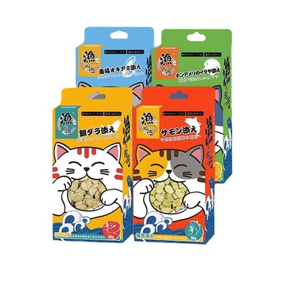 渔晓吃猫零食饼干小鱼干磨牙洁齿