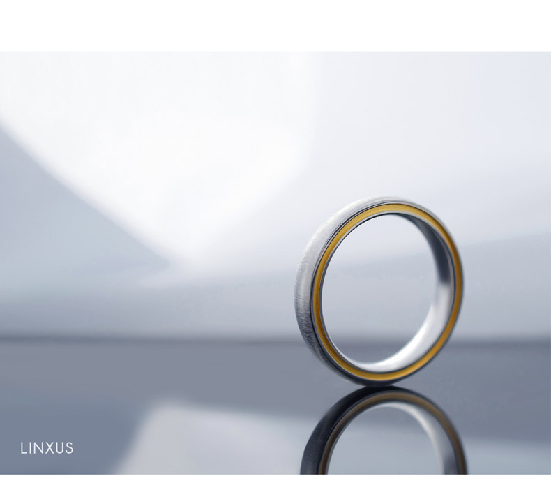 Bague mixte LINXUS en Argenterie - Ref 3088293 Image 23