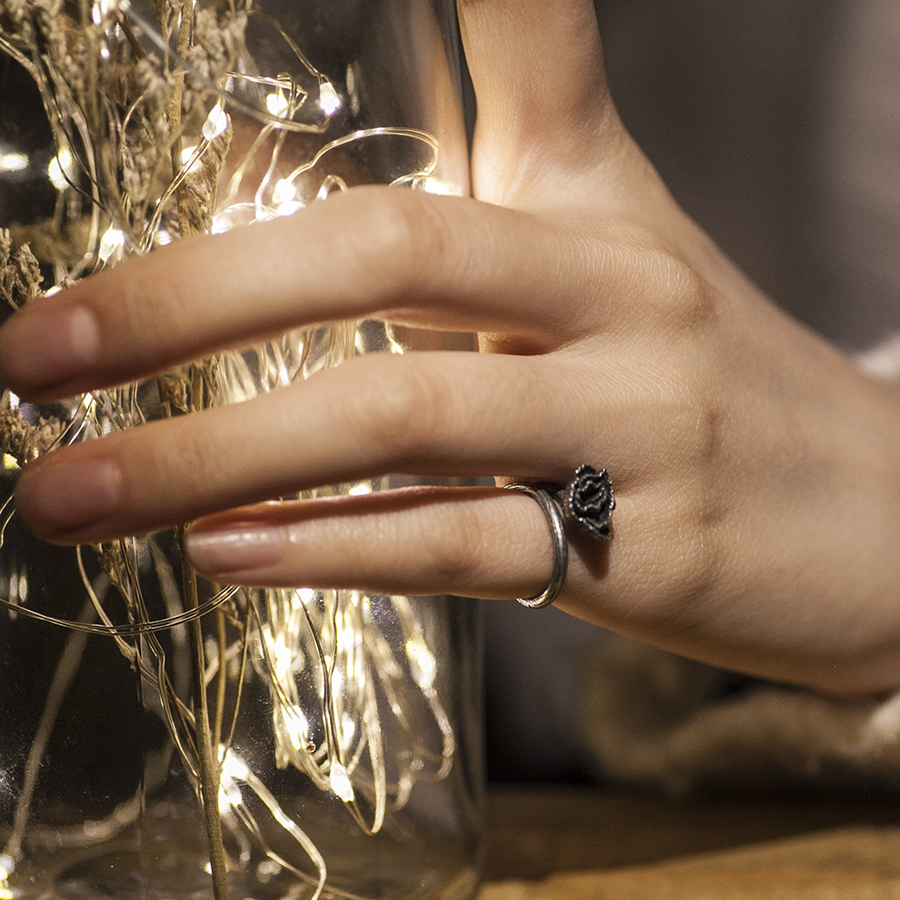 Bague Femme en Argenterie - Ref 3089486 Image 3