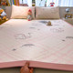 Class a Ice Silk Mat Three-Piece Set, Machine Washable, Cool Bean-Style Fitted Sheet, Ice Silk Mat 2026 New Model, Foldable Soft Mat 3