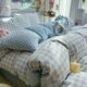 Milk Velvet Four-Piece Set 2026 New Thickened Duvet Cover Flannel Beanie Single Dormitory Winter Warmth