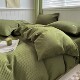 Three-Layer Gauze Pure Cotton Waffle Four-Piece Set, All-Cotton 2026 New Style Bed Sheet, Duvet Cover, Quilt Cover, Yarn-Dyed Jacquard, High Weight