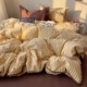 ins Xinjiang Long-Staple Cotton Pure Cotton Fabric 2026 New Four-Piece Bedding Set Sheet Duvet Cover Student Dormitory Three-Piece Set All Cotton 4