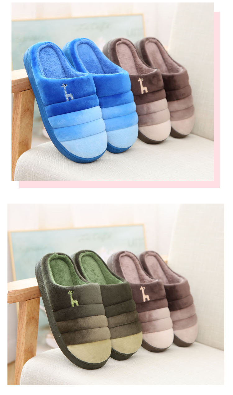 Pantoufles enfants en suède pour hiver - semelle caoutchouc - Ref 986877 Image 49