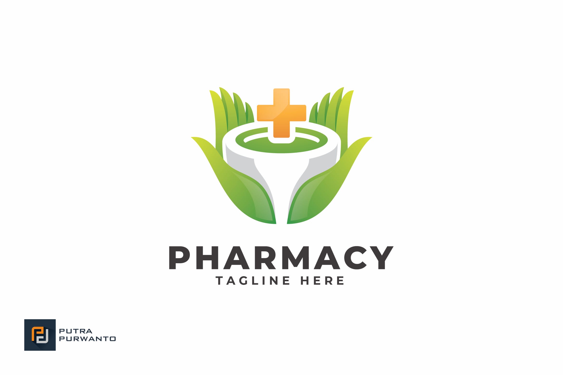 药房品牌Logo商标设计模板 Pharmacy – Logo Template