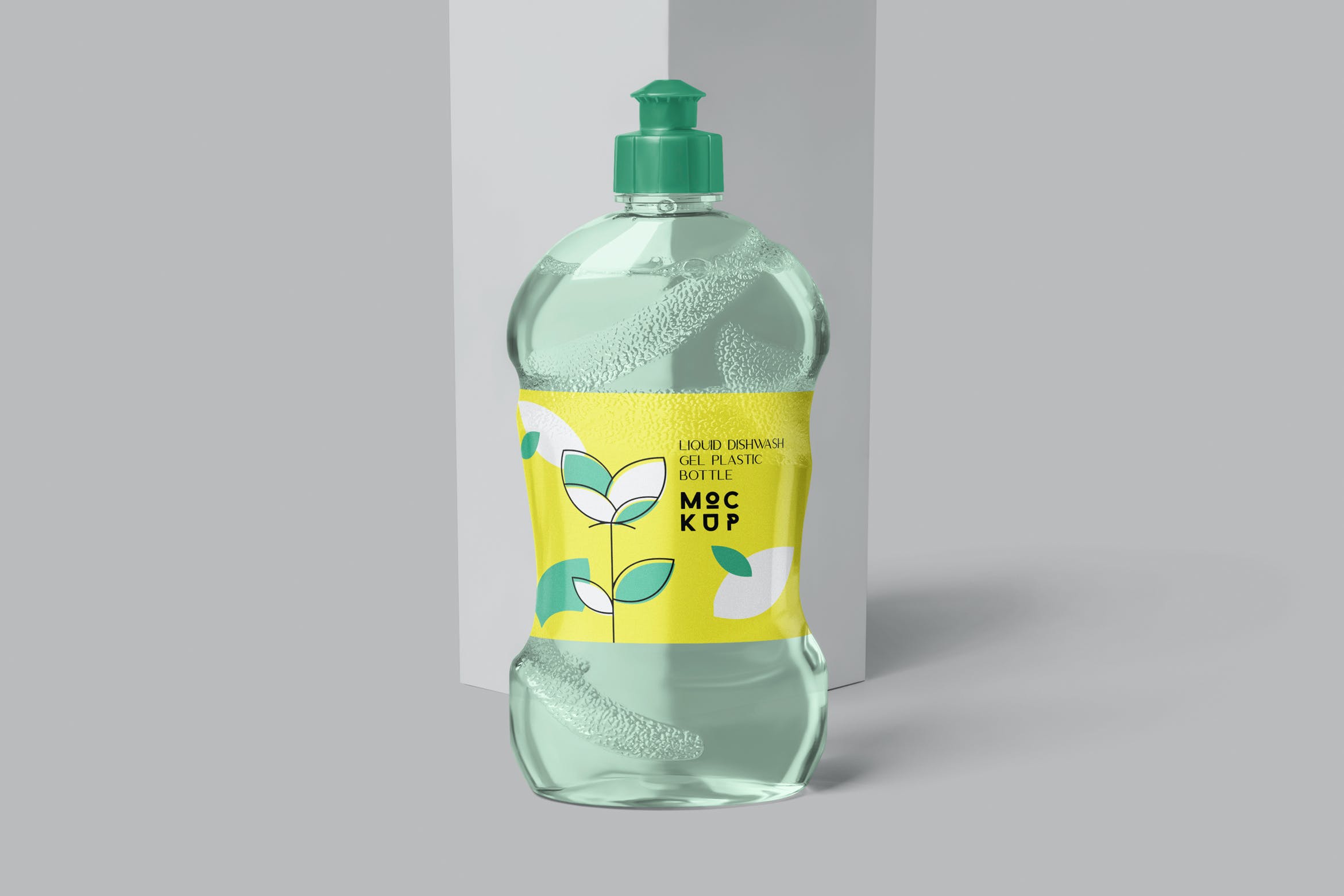 洗碗洗洁精瓶包装设计样机 Dishwash Bottle Mockups