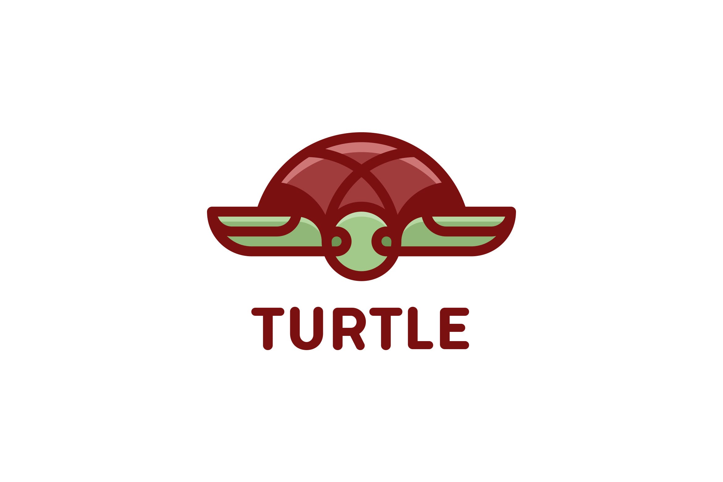 海龟乌龟图形品牌Logo设计模板 Turtle