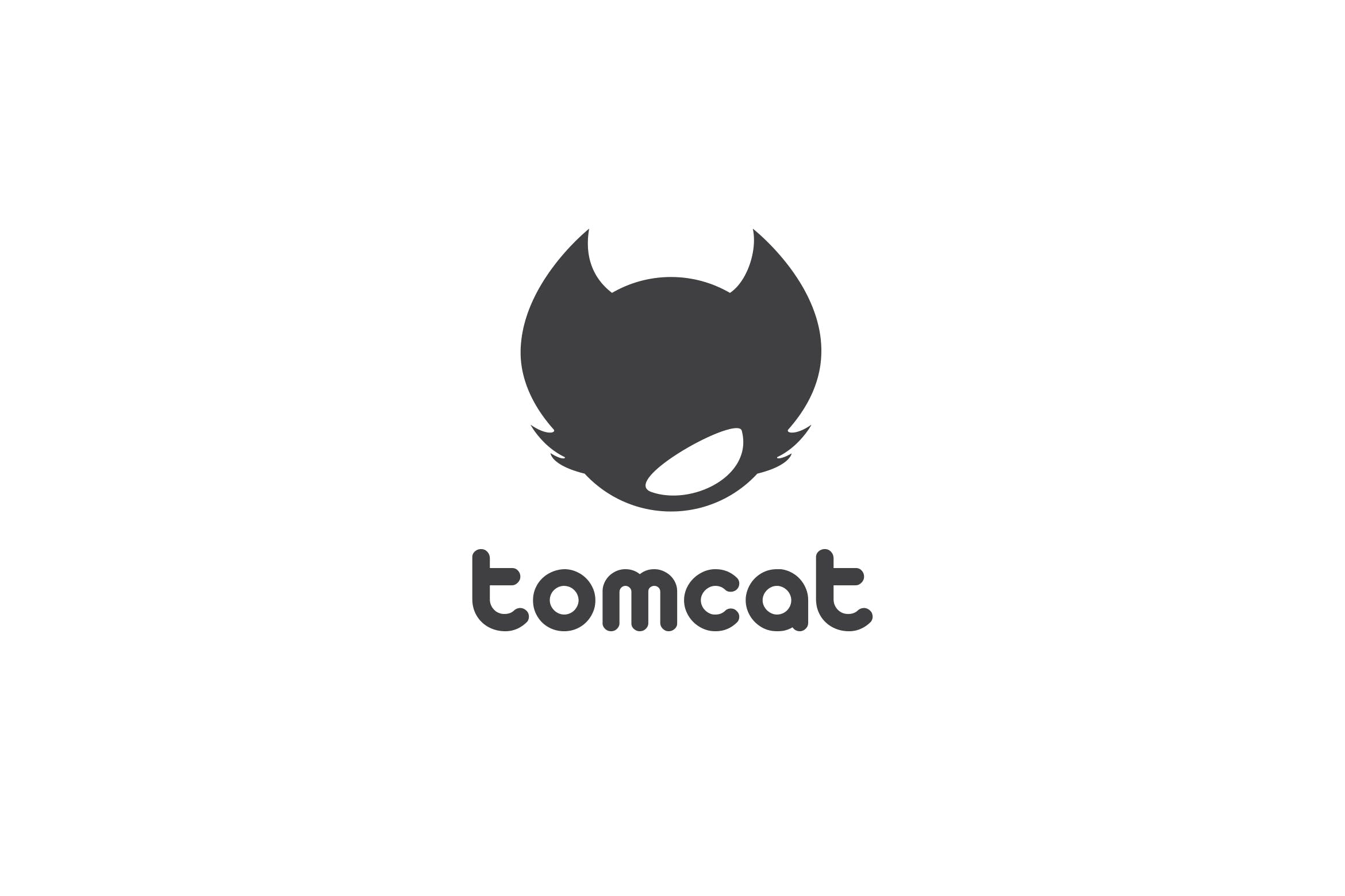 抽象野猫动物图形Logo设计模板 Tomcat Logo Template