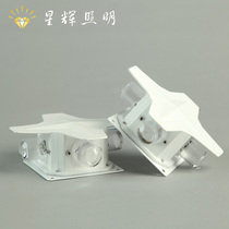 LED cross starlight lamp Outdoor waterproof wall lamp Colorful color-changing decorative lamp Exterior wall lighting landscape lighting lamp