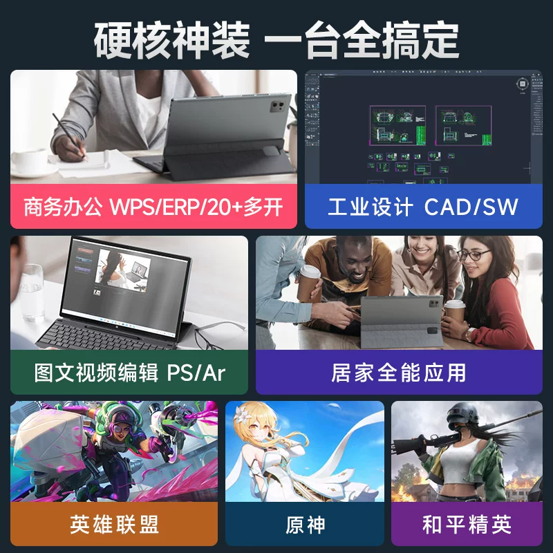 DERE/ планшет лёгкий и тонкий ноутбук для студентов, 2 в 1, деловая версия, официальный флагманский магазин, официальный продукт, защита глаз