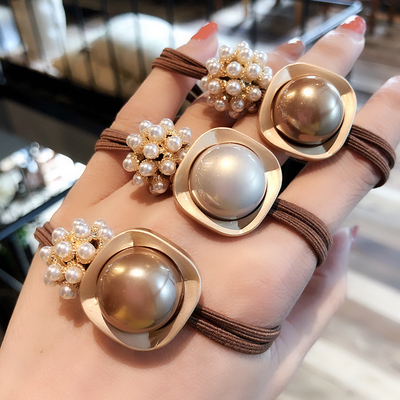 韩国气质发圈女头绳网红皮筋扎头发绳