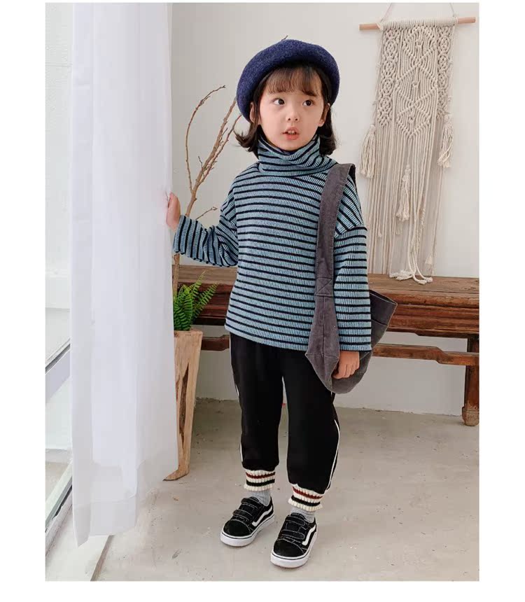 Cộng với quần nhung dày thể thao bé gái bé mẫu giáo quần mùa thu và mùa đông nước ngoài giải trí quần harem lỏng quần nỉ bé gái