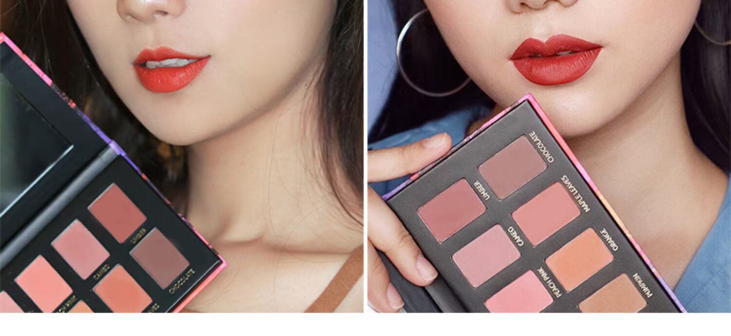 Qua mâm phấn mắt nữ hạt cát đất nàng tiên cá bí ngô mờ cô gái mới bắt đầu lười màu đơn sắc 2018 mới - Bóng mắt phấn nhũ mắt