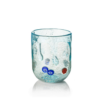 Italian CC ZECCHIN Peoples tears series Murano colored glass cups Cold Drinking Cup