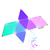 nanoleaf smart chic board smart living home tech sensation DIY free splicing LED light