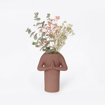 Spanish DOIY Namaste meditation meditation to take a flower pot yoga pottery vase with a dozen blessings