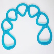 Silicone multi-function pull rope pull device female yoga stretch belt arm strength training home fitness stretch rope seven holes
