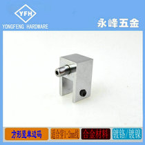 Popular new steel wire rope single side glass chandelier cold clothes frame lighting billboard hanging accessories