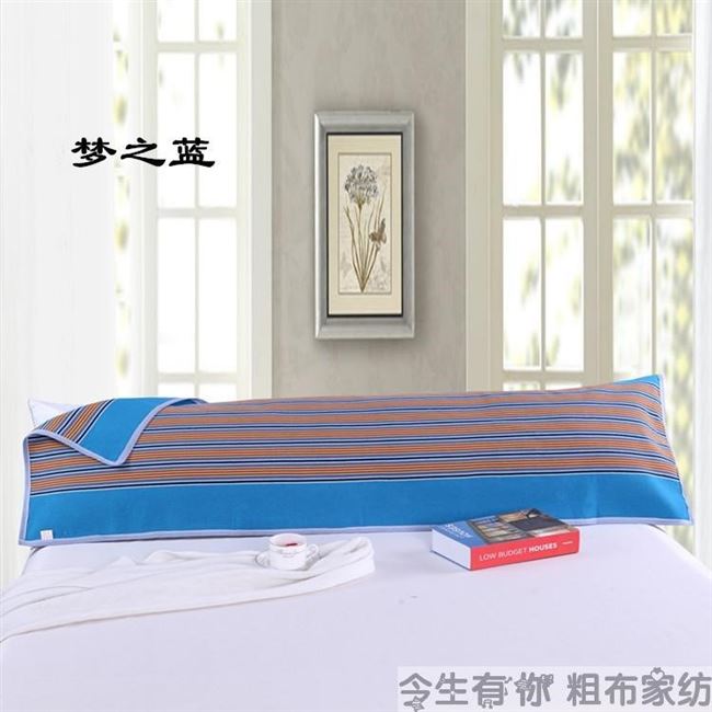1,5 mét dài 1,2 mét dài 1,8 mét gối bông đôi gối dài khăn dày đôi - Khăn gối vỏ gối đẹp