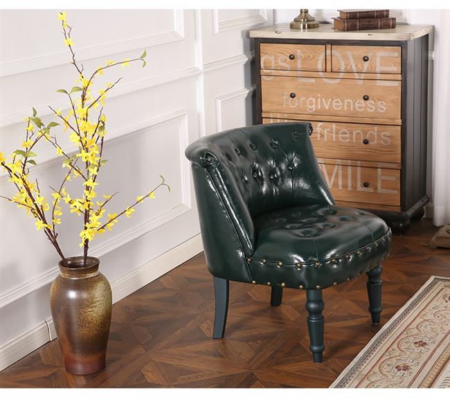 Cửa hàng vải phòng ngủ sofa Mỹ căn hộ nhỏ cafe châu Âu đôi ba cửa hàng quần áo nhỏ cửa hàng ghế - Ghế sô pha ghế sofa đơn